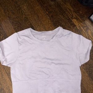 Aerie OFFLINE Light Purple Short Sleeve Sidewalk Top